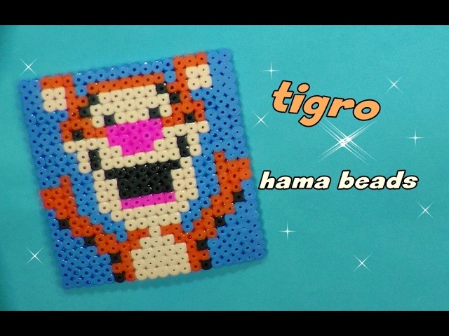 Tigro (winnie the pooh)  hama beads-pyssla ||kamipucca||