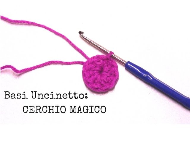 CERCHIO MAGICO. Magic Ring [Crochet] || Mami Crea