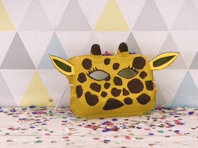 Tuto DIY Masque Girafe
