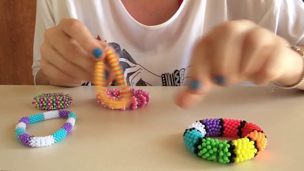 Come chiudere un braccialetto e come realizzare un anello con i flower power Beads parte 1