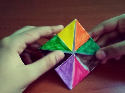 DIVERTIAMOCI INSIEME| Origami 3d il gioco del paradiso e inferno! Sei fortunata.o?! ;-)