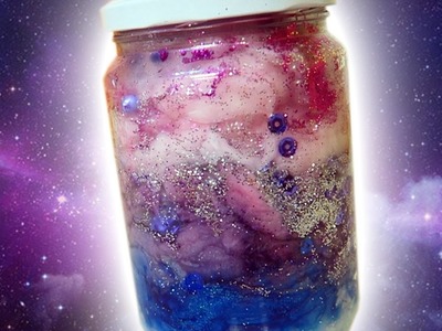 VASO DELLA GALASSIA! - Diy Galaxy Jar (Creazioni Incredibili) #19