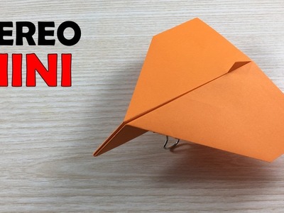 Aereo di carta che vola mini | Paper Plane