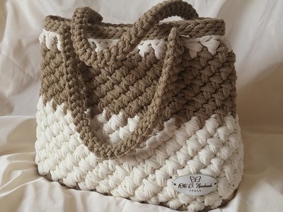 Borsa Itaca a Punto Sery - Crochet bag