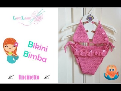 Bikini Bimba - uncinetto - Baby Bikini - crochet-