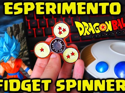 COME CREARE un FIDGET SPINNER di DRAGON BALL! DIY ESPERIMENTO Dragon Ball Super By GiosephTheGamer