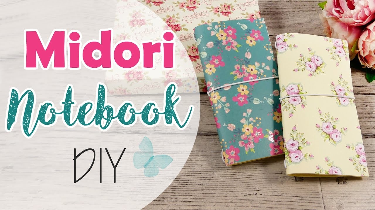 Come creare una Agenda Midori in modo facile  - Midori Notebook DIY