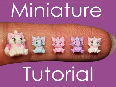 Kittens Miniatures Tutorial - Gattini in miniatura Tutorial