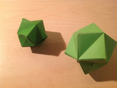 Origami tutorial 05:la stella a 8 punte (non modulare)