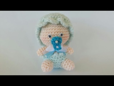 Bebè Amigurumi Tutorial Uncinetto - Muñeca Crochet (Eng Sub) - Doll Crochet