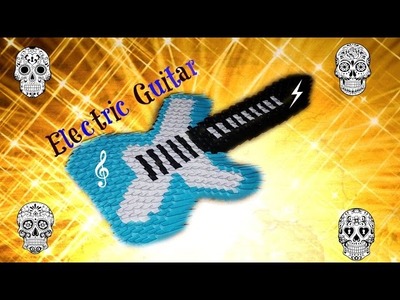Origami 3D Electric Guitar tutorial ITA