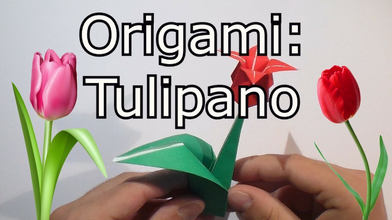 Origami: Tulipano