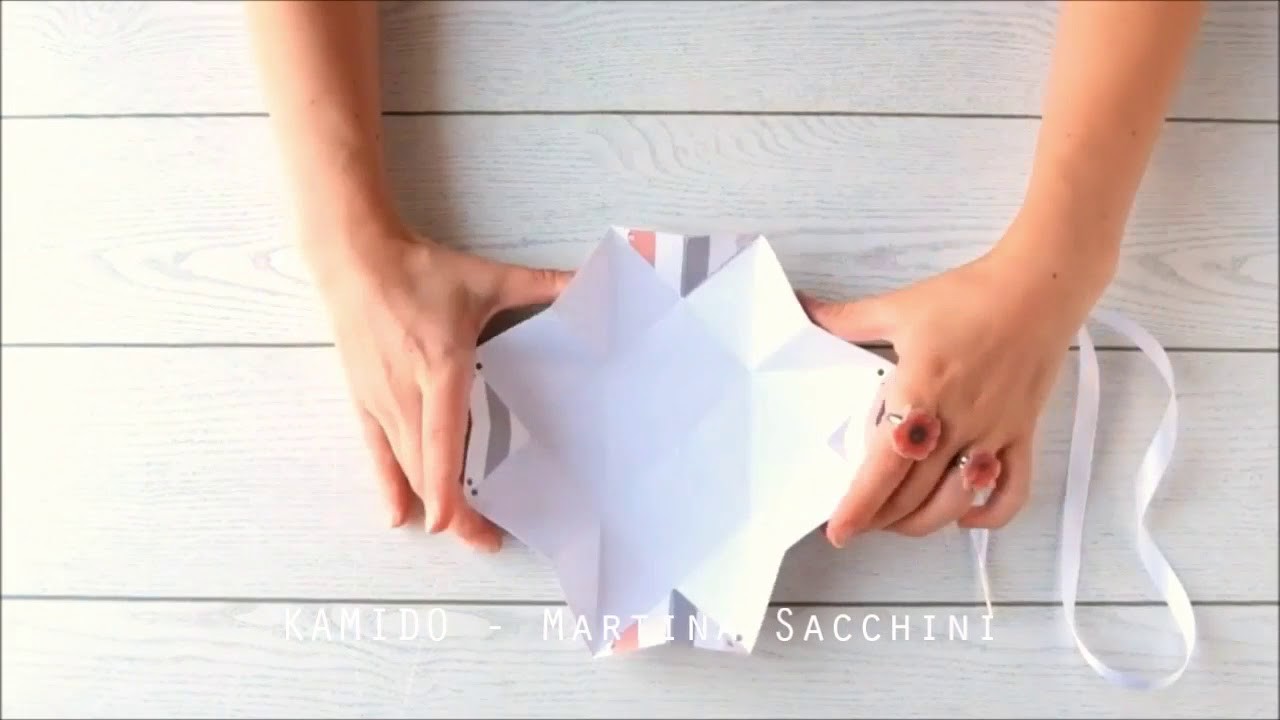 DIY:  Box origami per confettti