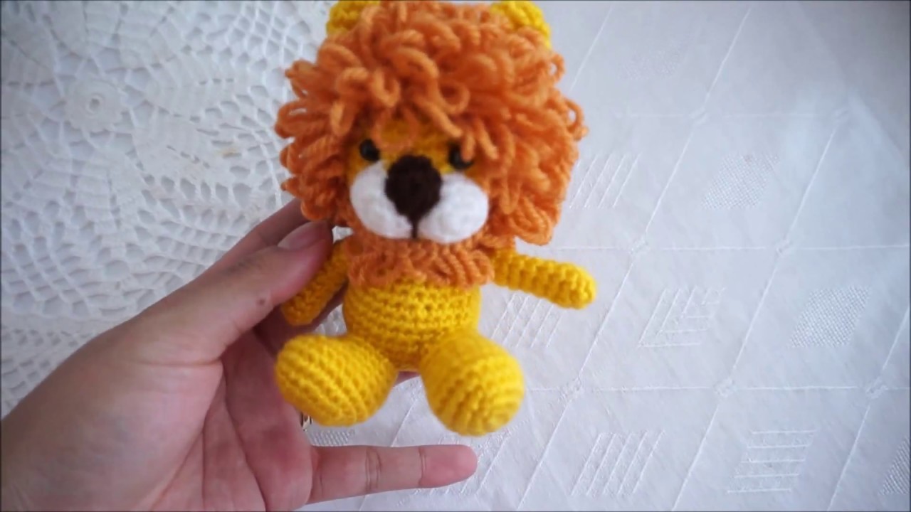 Amigurumi Lion crochet tutorial