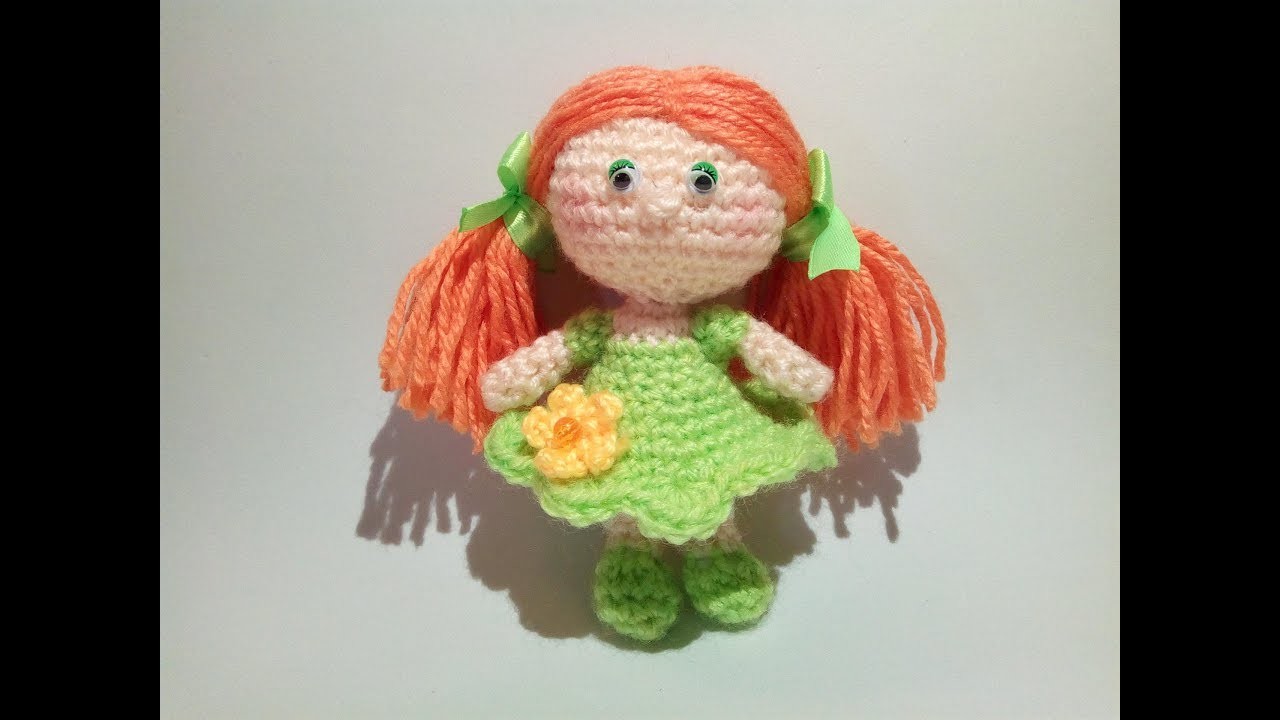 Bambola Amigurumi Uncinetto Tutorial???? Muñeca Crochet Amigurumi - Doll Crochet Amigurumi Tutorial ????