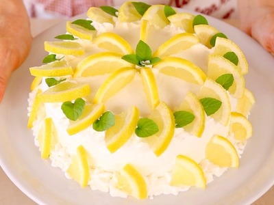 TORTA DELIZIA AL LIMONE di BENEDETTA Ricetta facile - Lemon Roll Cake Easy Recipe
