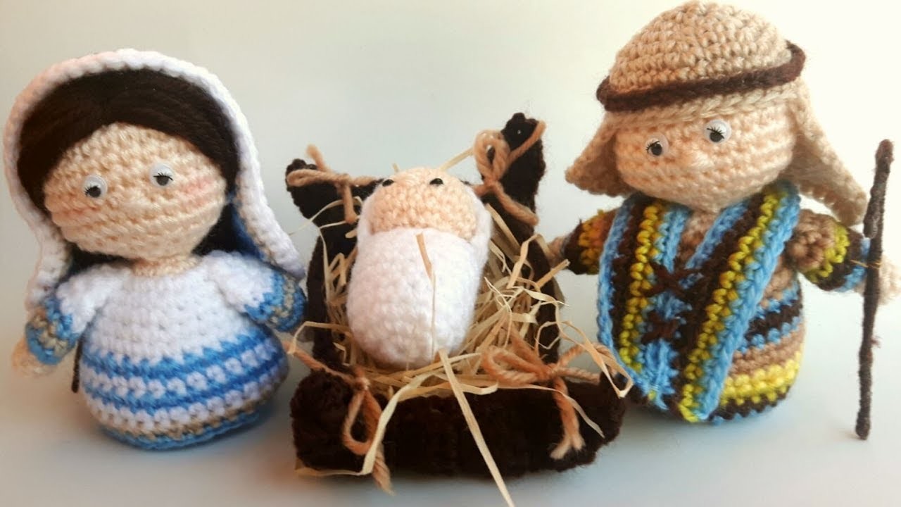 Presepe Amigurumi (Maria) Parte 2 Natale Uncinetto ???? Christmas Nativity Crochet - Pesebre Crochet