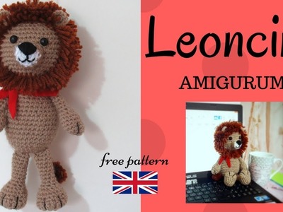 Leone AMIGURUMI - Crochet a Lion (with english pattern)