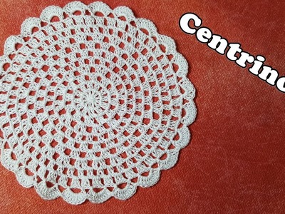 Tutorial CENTRINO facile all'uncinetto - Easy crochet tutorial