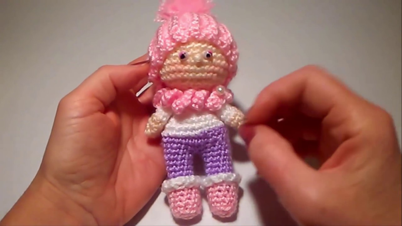 Bambola Amigurumi Uncinetto Tutorial ???? Muñeca Crochet - Doll Crochet