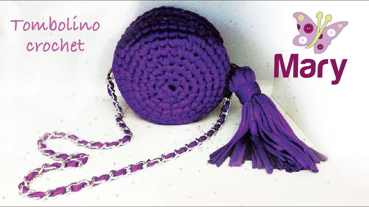 Tombolino all'uncinetto | Mini bag crochet