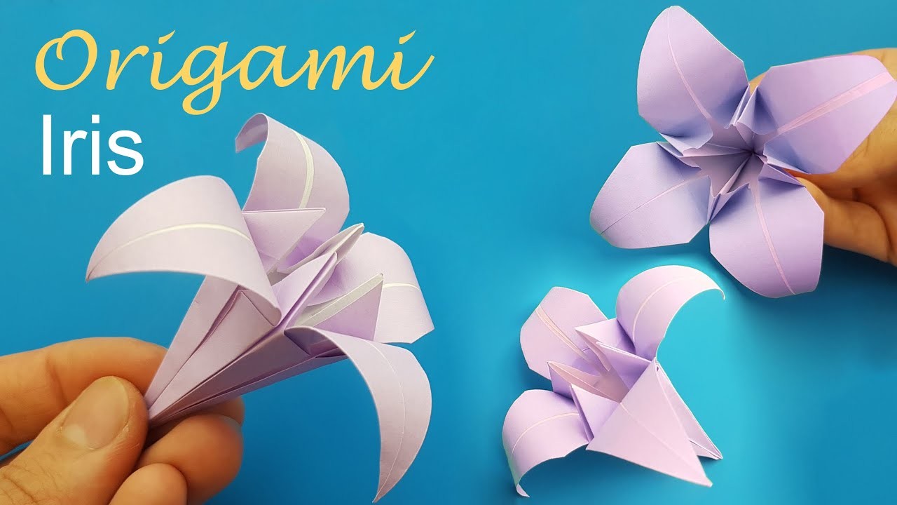 Origami: Iris Fiore