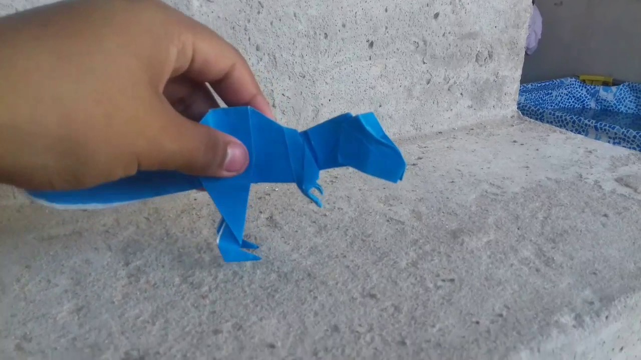 Origami t-rex!!!!! ????