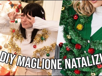 DIY Maglione Natalizio LAST MINUTE per far capire ai vostri cari chi comanda ????????