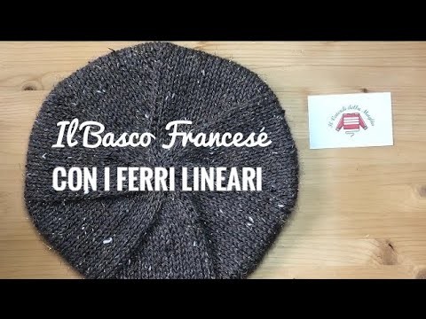 Il basco francese con i ferri lineari