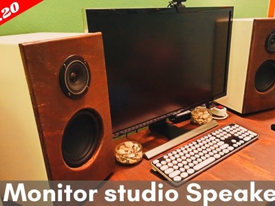 Monitor studio DIY fai da te speakers Homemade