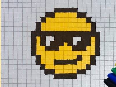 Come Disegnare Emoji Pixel Art | How to Draw Emoji PIXEL ART