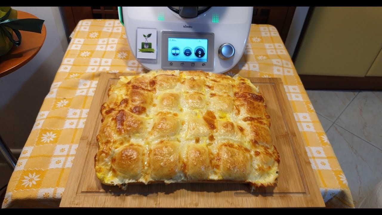 Focaccia piumino per bimby TM6 TM5 TM31