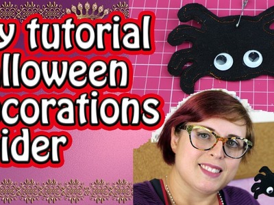 Diy tutorial decorazioni halloween ragno fai da te