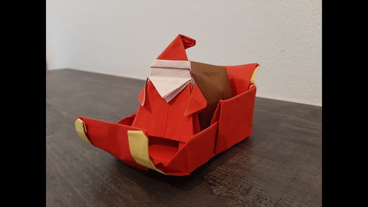 [TUTORIAL] Origami Babbo Natale