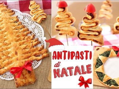 ANTIPASTI DI NATALE ????: RICETTE FACILI E VELOCI CON LA PASTA SFOGLIA -   Christmas appetizers