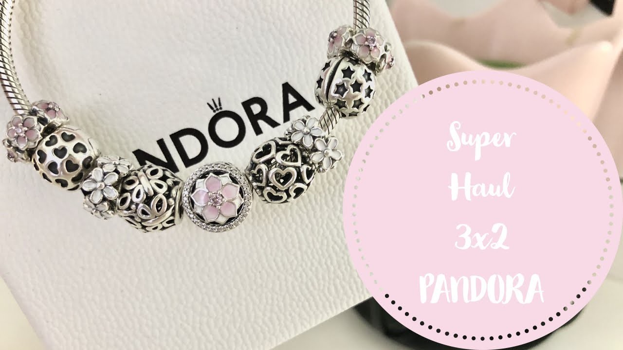 ???? Haul PANDORA 3X2 ???? Magnolie & Margherite????|| Eleonora.C