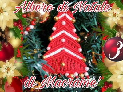 Albero di Natale di Macramè ???? - Parte 3