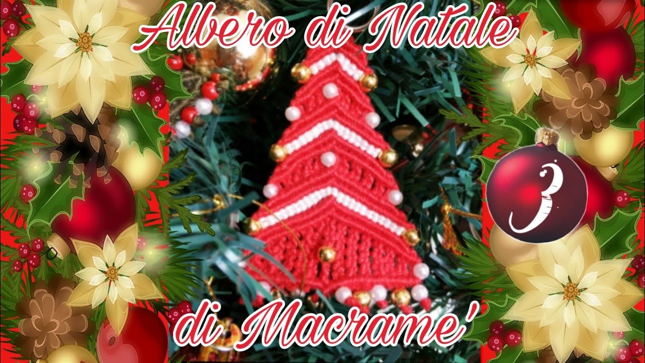 Albero di Natale di Macramè ???? - Parte 3