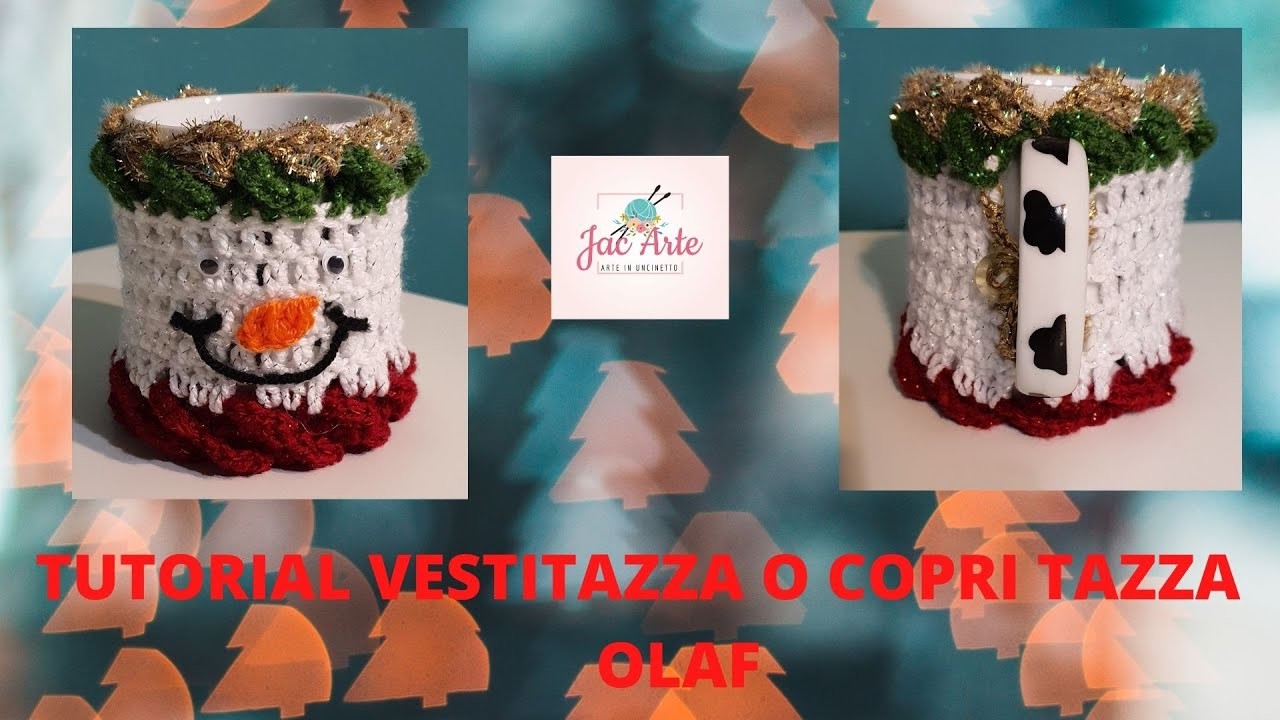 ????????TUTORIAL VESTITAZZA O COPRI TAZZA OLAF????????