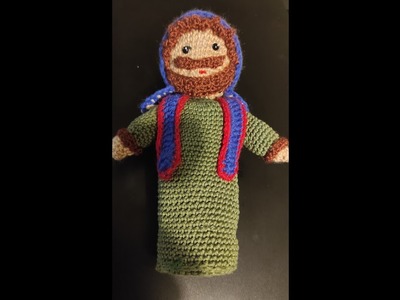 AMIGURUMI Il mio Presepe all'uncinetto San Giuseppe