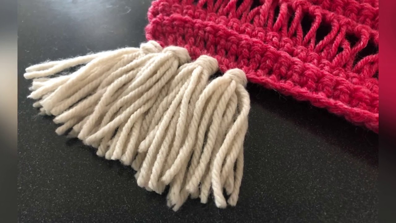 Come applicare le frange ai lavori a maglia o uncinetto - le basi dei lavori a maglia