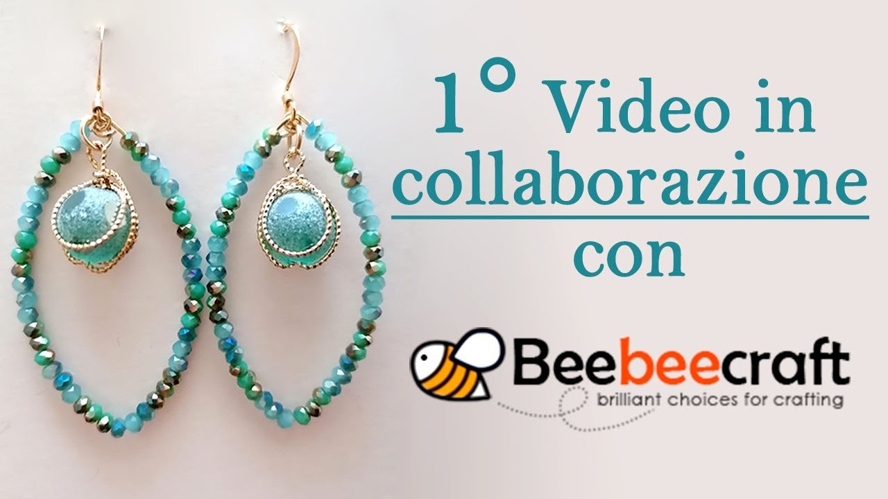 Primo Video Collaborazione con Beebeecraft ???? realizziamo insieme degli orecchini semplicissimi