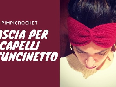 Fascia per capelli all'uncinetto|PimpiCrochet|