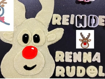 Lettera R come Renna #Rudolph ???? lavoretto di #Natale per #bambini in pasta di sale