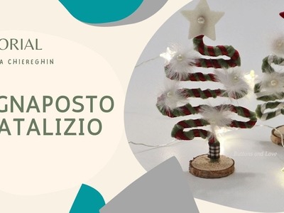 TUTORIAL Segnaposto Natalizio semplice ma di grande effetto, idea decorazione tavola