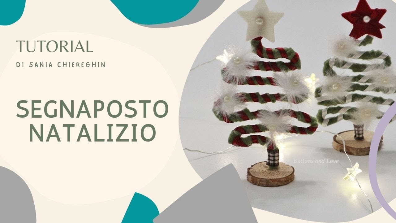 TUTORIAL Segnaposto Natalizio semplice ma di grande effetto, idea decorazione tavola