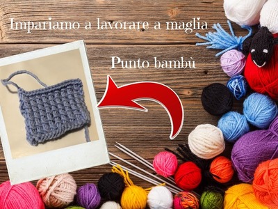 MAGLIA FACILE - PUNTO BAMBU'