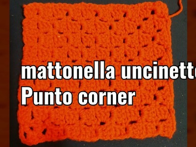 Uncinetto tecnica punto corner PERLE MILLE IDEE