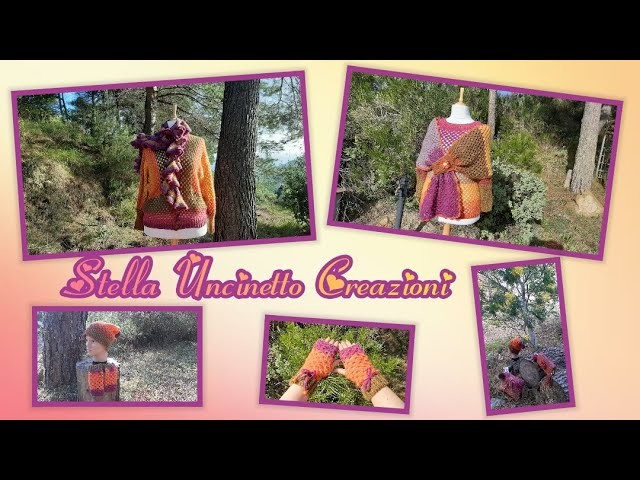 "BOSCO INCANTATO"???????????? Articoli crochet coordinati di Stella Uncinetto Creazioni