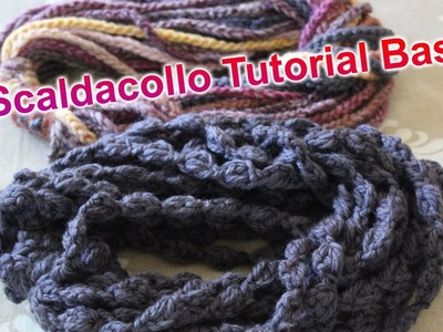 Scaldacollo all'uncinetto Tutorial Facile